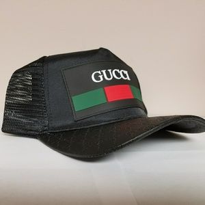 Black Gucci Hat with tag.